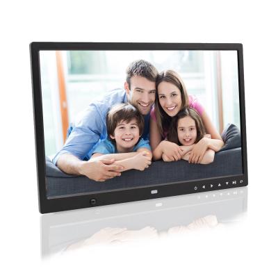 China 15 inch body induction image video video recorder commercial autoplay digital frame clock for advertising for sale