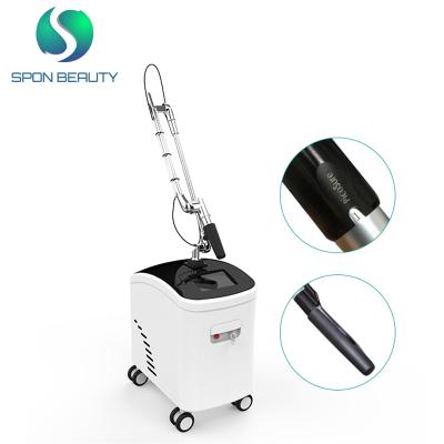 China Anti-puffiness 1064nm 755nm 532nm ND:yag q switch ND yag pico laser approved pico tattoo laser removal pico laser Korea for sale