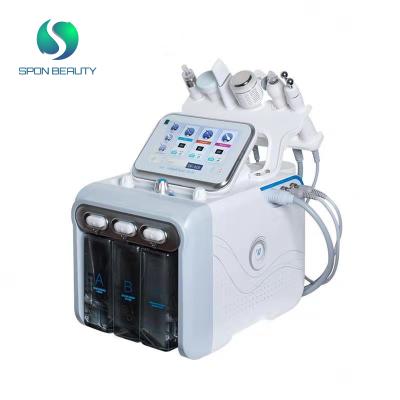 China Exfoliators 6 Hydraulic Machine IN 1 Hydraulic Dermabrasion Machine / Hydrodermabrasion / Water Hydraulic Dermabrasion for sale