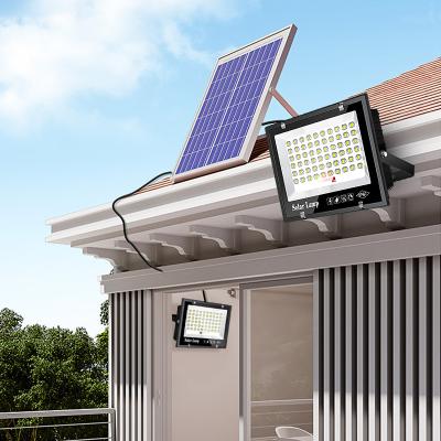 China 400W Yard Household Rural Waterproof Automatic Casting Light New Super Bright Solar Light Outdoor Garden LED Light for sale