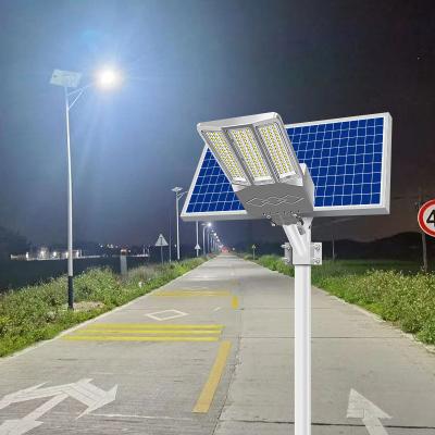 China 500W Road Garden Solar Light Outdoor Wide Angle Three Side High Power Household LED Street Light for sale