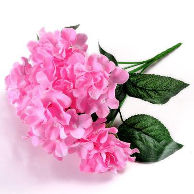 China RH00530 Wedding Real Touch Artificial Flowers Wholesale Silk Hydrangea for sale