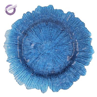 China Disposable Turquoise PZ29000 Solstice Sea Solstice Sponge Reef Cheap Glass Dishes Wholesale Canada for sale