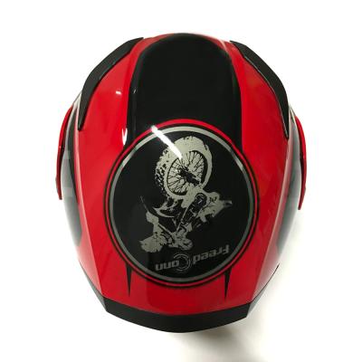 China Good Quality Red ABS Bluetooth Motorcycle Helmet BM2-902 Motor Bluetooth Helmet for sale