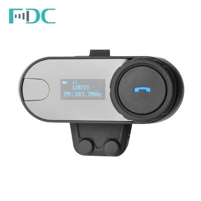 China Duplex Interphone Helmet Interphone bluetooth Headset With LCD Screen Motorcycle Helmet Headset for sale