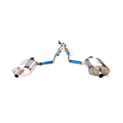 China Stainless Steel Alloy 304 / Titanium Alloy Easy Fit Active Sound Performance Exhaust Muffler Tips For Lexus GS300 2.0T MY 2015 With Gesture Valve Control for sale