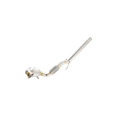 China Stainless Steel Alloy 304/Titanium High Performance Intake And Exhaust Valves Muffer Downpipe For VW Polo GTI 1.4T Year 2012 for sale