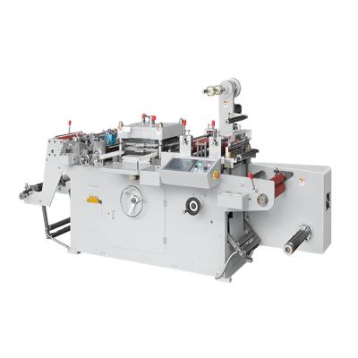 China Unique Automatic Flatbed Sticker Factory Design Paper Cutting Machine With Hot Stamping for sale