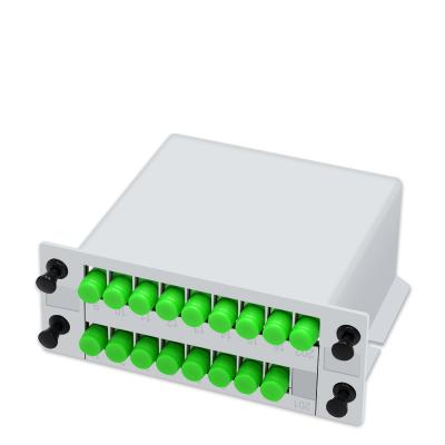 China FTTx Solutions LGX Splitter Box PLC Splitter Cassette 1*4 Fiber Optic PLC Fiber Optic Splitter for sale