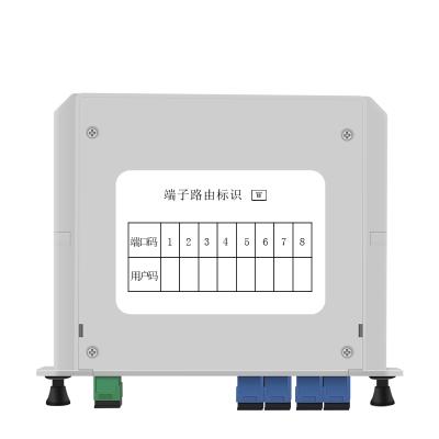 China SC APC Fiber Optic PLC Splitter 1x16 Cassette Splitter Card Type FTTx Solutions FTTH PLC Splitter for sale