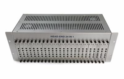 China Indoor AV To RF Modulator UHF VHF Modulator 24 In 1 Channels Fixed Channel Modulator for sale