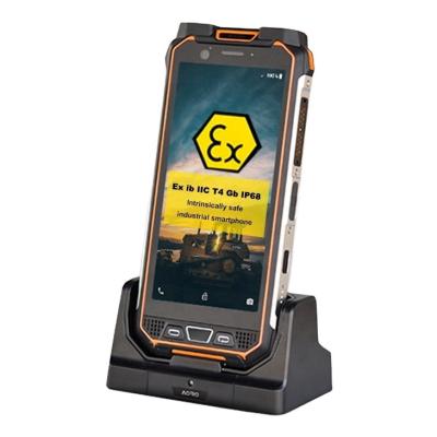 China Dual SIM Card IP68 Inherently Safe Atex Iecex Zone 1 Operation Explosion Proof Handphone Industrial Phone Explosion Proof For Refinery for sale