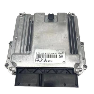 China Aluminum and plastic 0281020415   FGF00-3823351 Original New Engine Electronic Control Module ECU ECM Yuchai Engine for sale