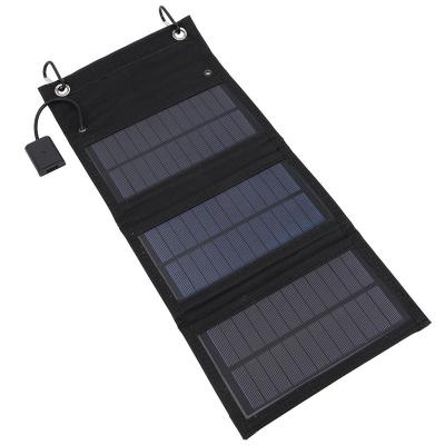 China Outdoor Camping Mobile Foldable Photovoltaic Solar Panels Charger 8W for Laptop and Phone with Portable Solar Panel 5V 00 for sale