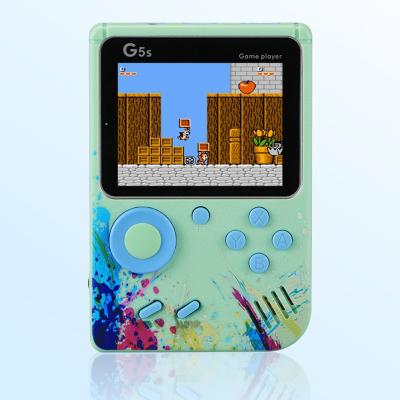 China ABS G5S 3 Inch Color Screen 500 In 1 Retro Portable Mini Handheld Video Game Console Kids Color Game Player Built-in Games for sale