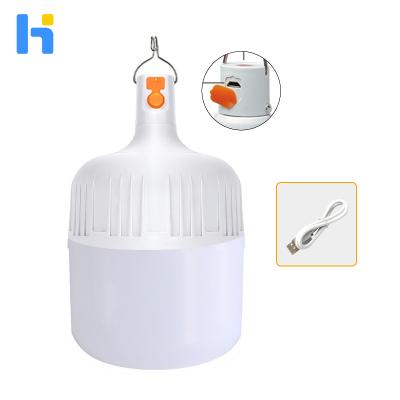 China Outdoor USB rechargeable plastic rechargeable mobile light portable connection camping lights home decor night light hot sale for sale