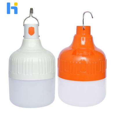 China LED 80W Outdoor Plastic Rechargeable Movable Portable Light USB Emergency Connection Camping Lights Decor Home Night Light Hot Selling for sale