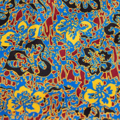 China Anti Static African Wax Printed Fabric 100% Polyester Guaranteed Block Wax Printed Textile Cheap Fabric For Dress Women for sale