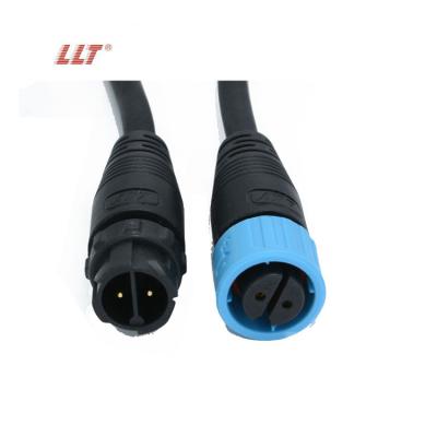 China Power LLT 2 3 4 5 6 7 8 9 10 11 12 Pin M16 Waterproof Connector Direct Electrical Cable Connectors for sale