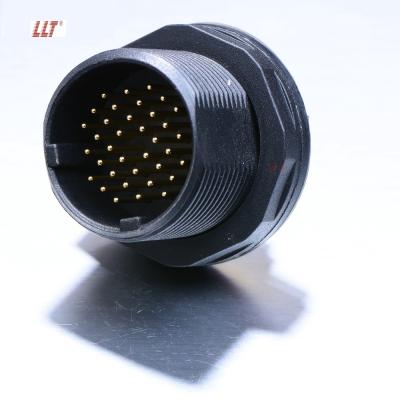 China LED light ip68 connector multiply 36pin M29 led lighting outdoor panel to mount waterproof 12 18 20 24 36pin connectors for sale