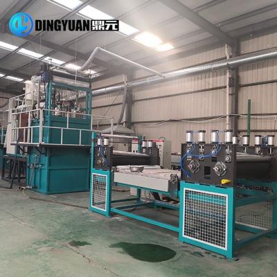 China Sheet Factory New Design Extruded Plastic Flat Fence Net Machine for sale