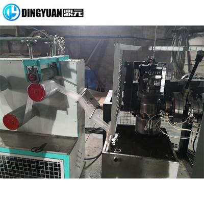 China Filament China Plastic Shield Sleeve Making Machine Net Making Soft Wrapping Equipment for sale