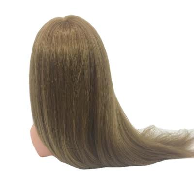 China 100% Body Wave Remy Hair Practice Training Doll Head Mannequin Head With Hair For Salon Beauty School Hairdresser for sale