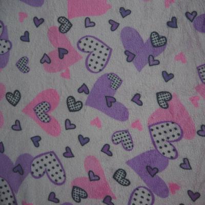 China Wholesale Abrasion-Resistant Customize Super Soft Printed Flannel Fleece Fabrics For Winter for sale