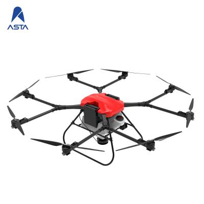 China Carbon fiber 3k agriculture fumigation drone spraying UAV spray frame kit 50L agricultural water tank 50L for sale