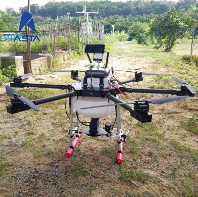 China Carbon Fiber Crop Droner For Fertilizer Seed Bumblebee 10L Agriculture Drone Carbon Fiber Frame UAV Spraying Drone for sale