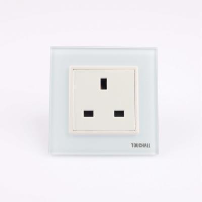 China Touchall Wall Socket Switches Residential / General Purpose British Electrical British Sockets Power for sale