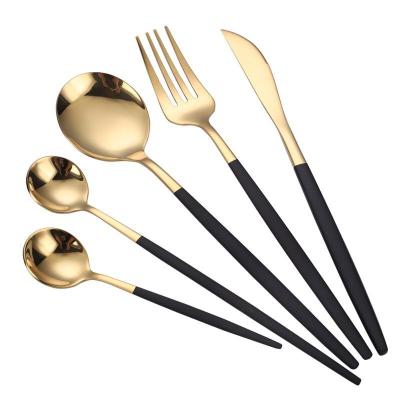 China Classic Sustainable Light Style Silver Luxury Flatware Set Stainless Steel Spoon Fork Cutlery Set Flatware For Home Hotel Restaurant for sale