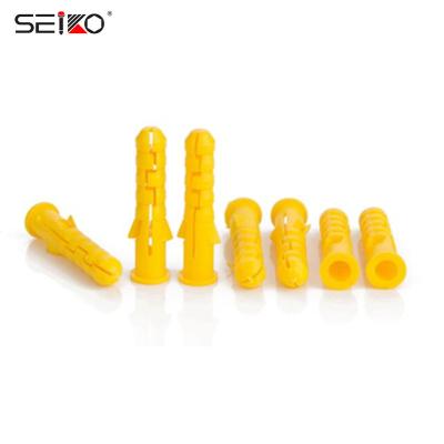 China Nylon Small Yellow Fish Plastic Expansion Anchor Wall Plug for sale