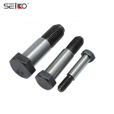 China Building Construction Carbon Steel Black Oxide Hex Head Bolt Reamed Hole Bolt for sale