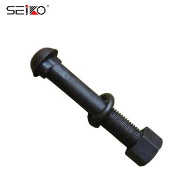 China High Quality Elliptical Cup Fishtail Head Carbon Steel 8.8 Grade Bolt Neck Bolts For Track for sale