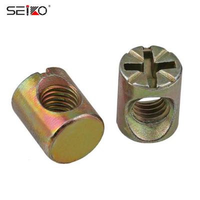 China Heavy Industry Furniture Cross Hammer Head Barrel Nut for sale