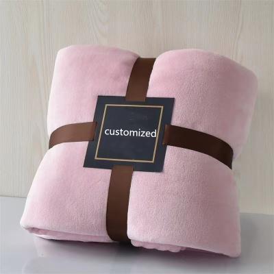 China Wholesale Anti-Pull 100% Polyester Flannel Throw Blankets For Home Decor for sale