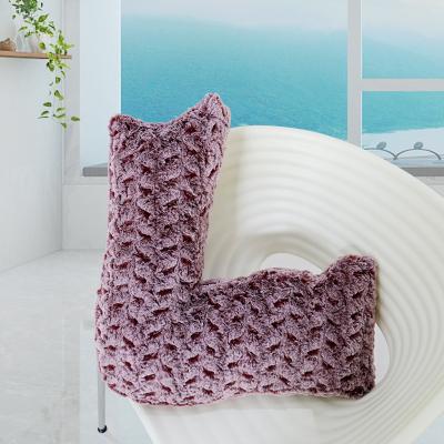 China Washable Anti-static Heart Shaped Plush Cushion Plush Pillow Soft Comfortable Decorative Pillow for sale