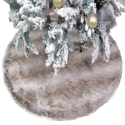 China 85% arcylic animal 15%polyester design and convenient movement useful the christmas tree skirt for sale