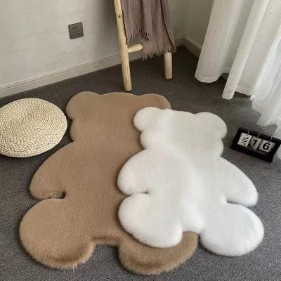 China Large Modern Custom Cute Fur Area Rugs And Rugs Washable For Home Office for sale