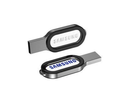 China 3D laser acrylic inside metal usb 16GB 32GB 64GB stick 2GB 4GB 8GB acrylic memory flashdrive custom brand trending metal pendrive LED for sale