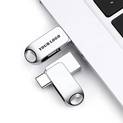 China Multifuncation usb for phone and demo metal mini usb flash drive for phone swivel OTG USB stick drive import memory disk 32gb pendrive for sale