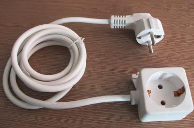 China Germany type iron board power cord, European AC socket wire for sale