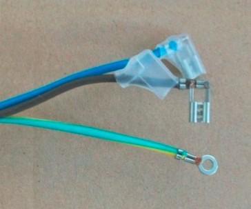 China Power cord with angled terminals for sale