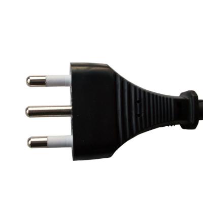 China Italy 16A 250V power cord plug with IMQ Italian approval for sale