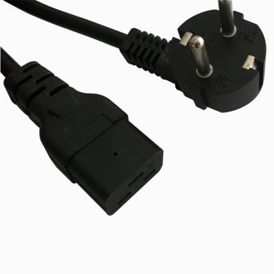 China Korean power supply cord with C19 for sale