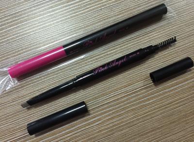 China OEM Cosmetic Makeup Automatic Eyebrow Pencil Waterproof With Eyebrow Brush for sale