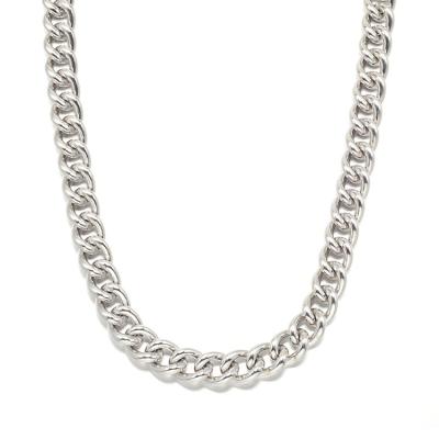 China FASHION hot sale unique jewelry rhodium plated necklace brass necklace for sale