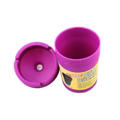 China Use It Yourself Or Give It Away Wholesale Custom Windproof Round Exterior Plastic Material Car Ashtrays for sale