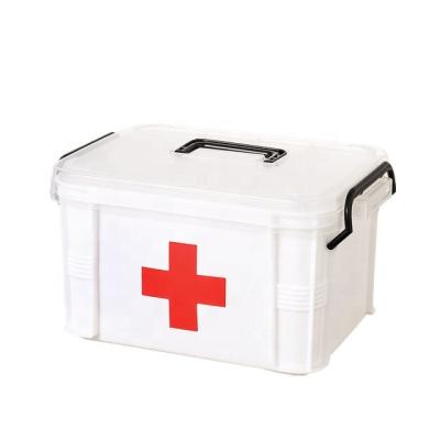 China Sustainable Household Safety Plastic Medicine Storage Box for sale